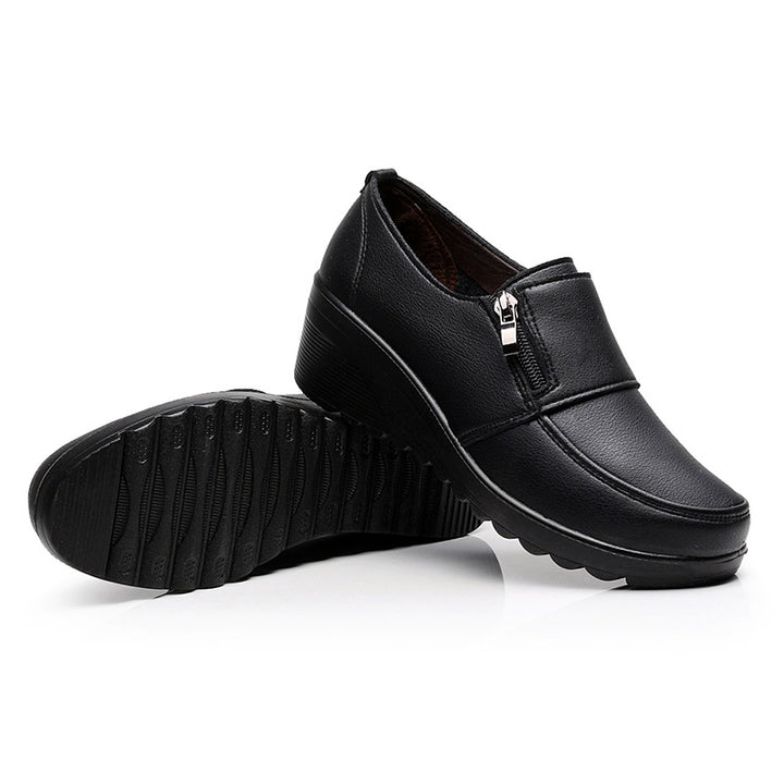 Cosima | Women's Orthopaedic Genuine Leather Wedge Shoes