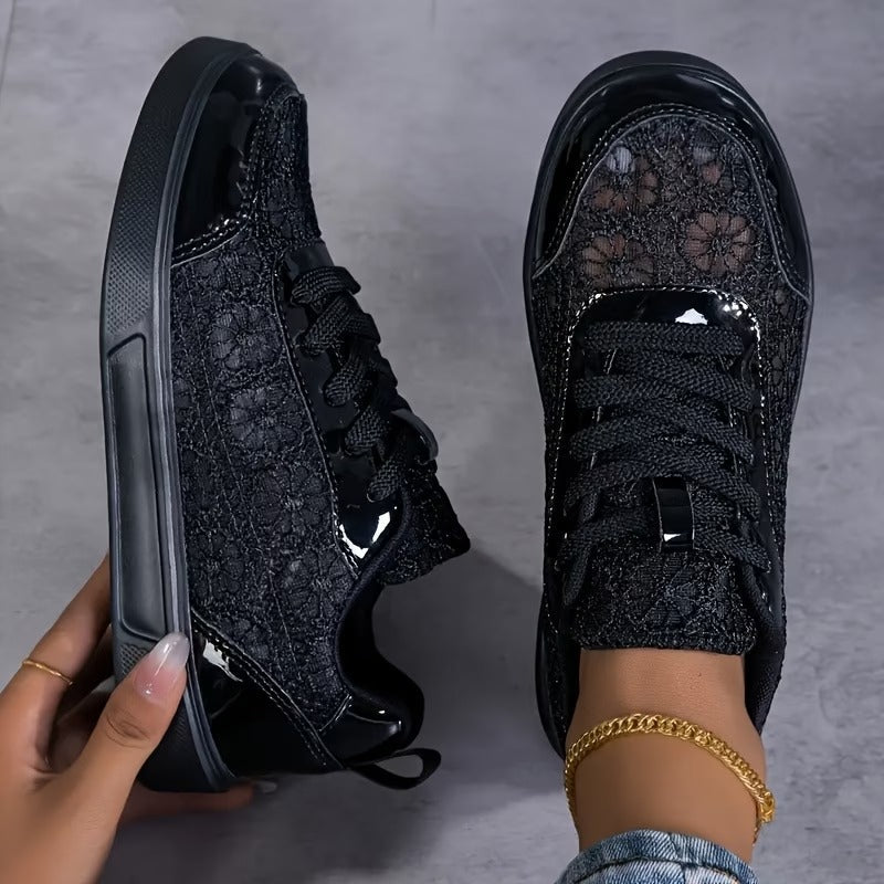 Dentelle | Sneaker in Pizzo Floreale