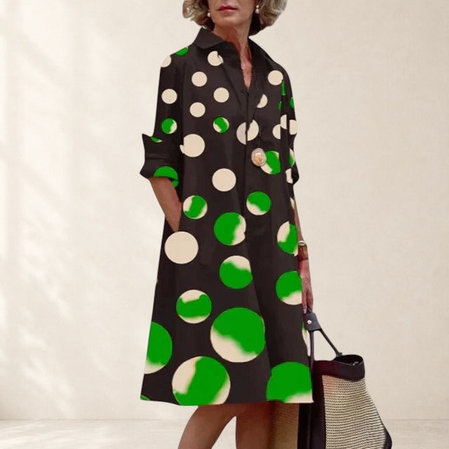 Paige - Elegant Dress With Pockets | PaigeT - Elegant Dress With Pockets