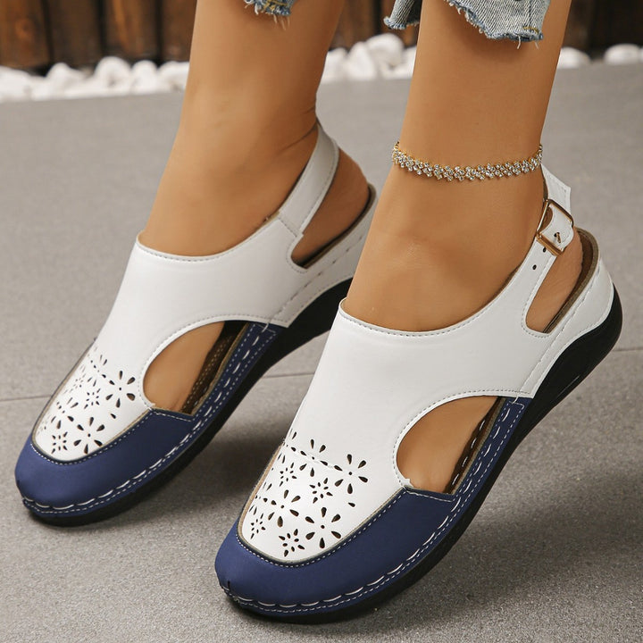 Oksana | Women's Fashionable Wedge Heel Orthopaedic Sandals