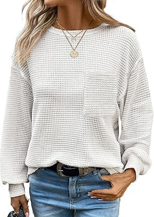 LIORA | Cozy Crewneck Sweater - Blue