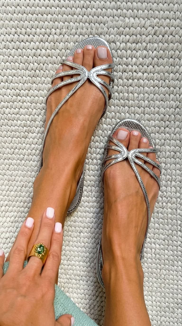 Genevra | Gold Summer Elegance Sandal