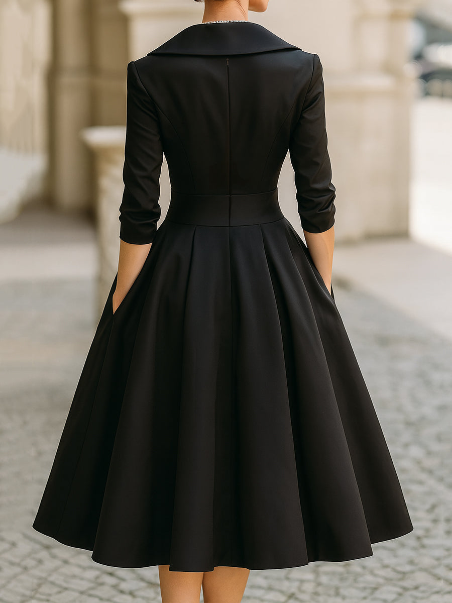 Jessamine | Elegant Midi Dress