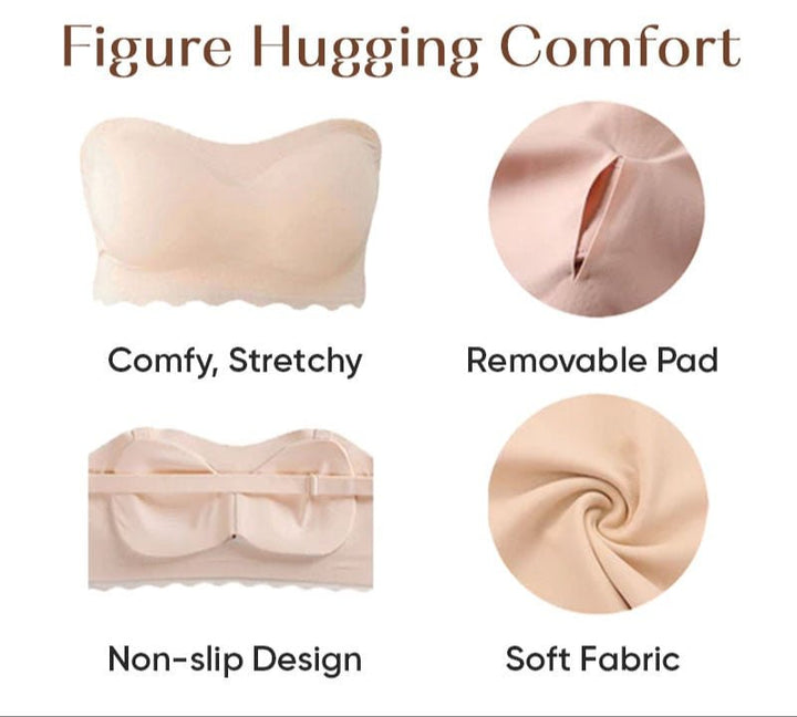 Jasmine| Strapless Push Up Bra