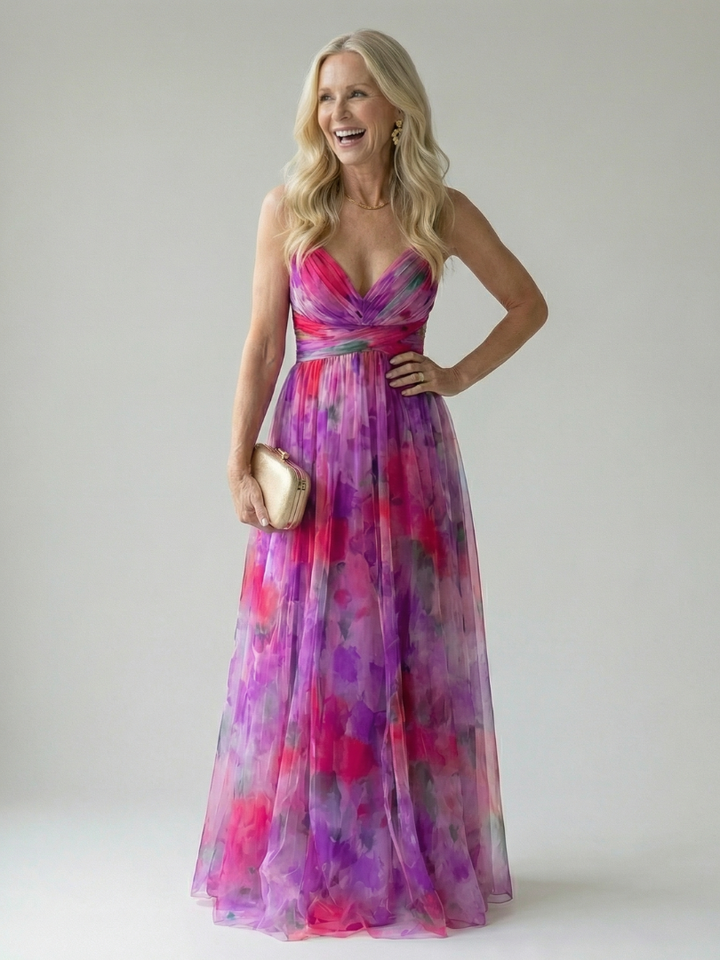 Thomasine | Soft Wrap Maxi Dress