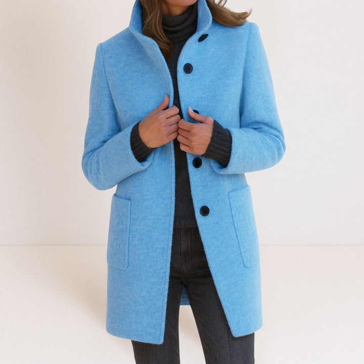 Diane | Coat D’Hiver Elegant - Yellow