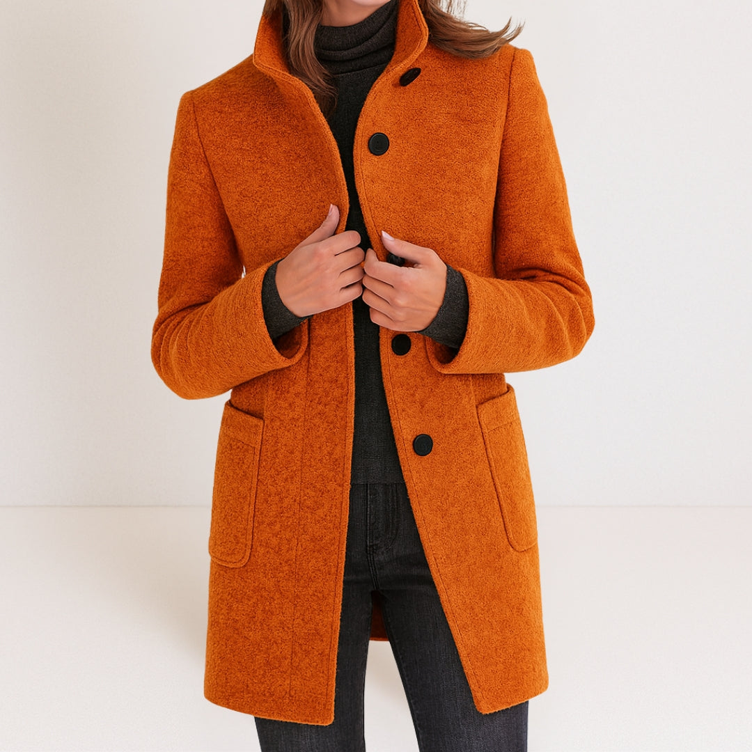 Diane | Coat D’Hiver Elegant - Beige