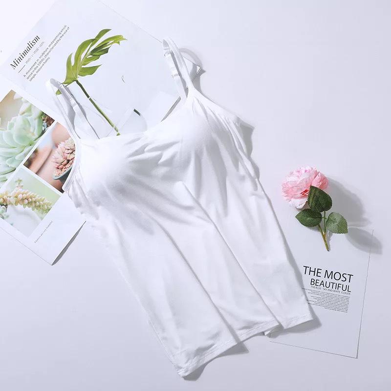 Padded Tank Top | Tank Top with Built-in Bra