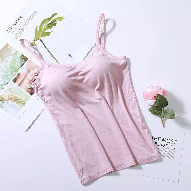 Padded Tank Top | Tank Top with Built-in Bra