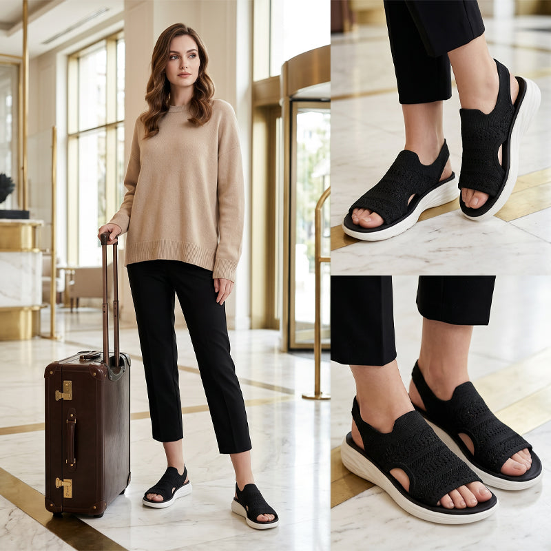 Anita | Breathable Platform Sandals - Helen & Olivia Manhattan