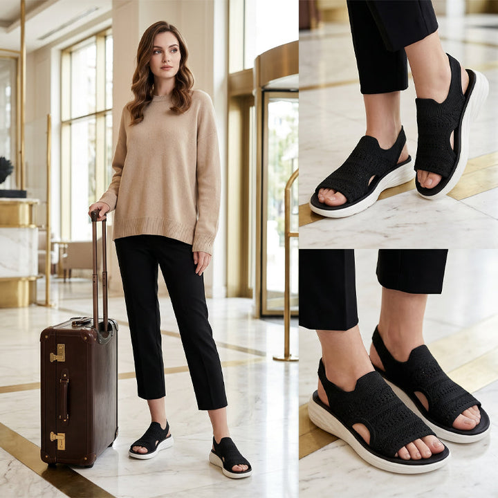 Anita | Breathable Platform Sandals - Helen & Olivia Manhattan