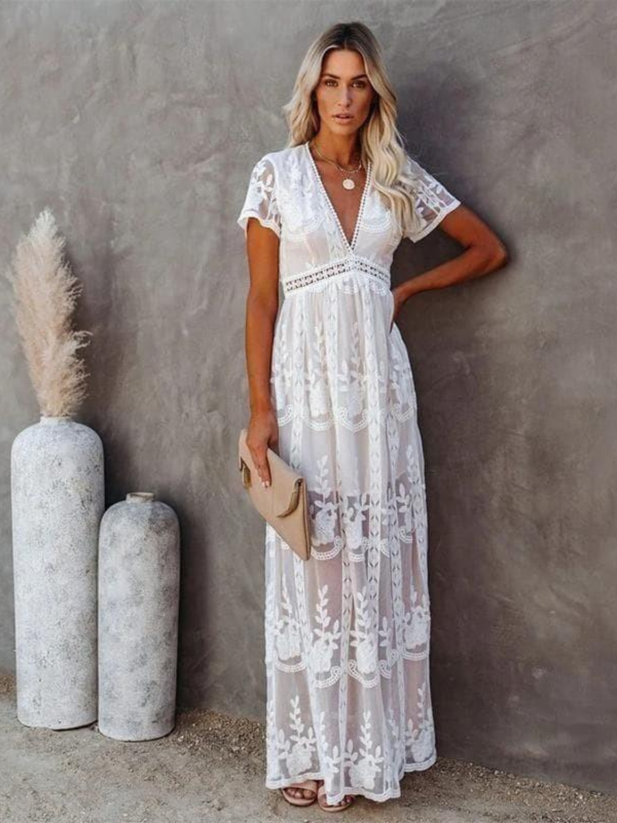 Fleur | Dress Boho Luminous & Naturale