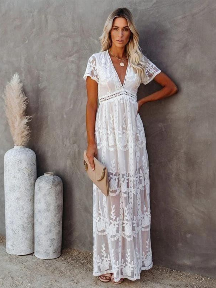 Fleur | Dress Boho Luminous & Naturale
