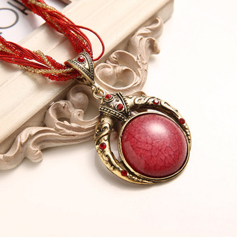 Necklace with Pendant Boho