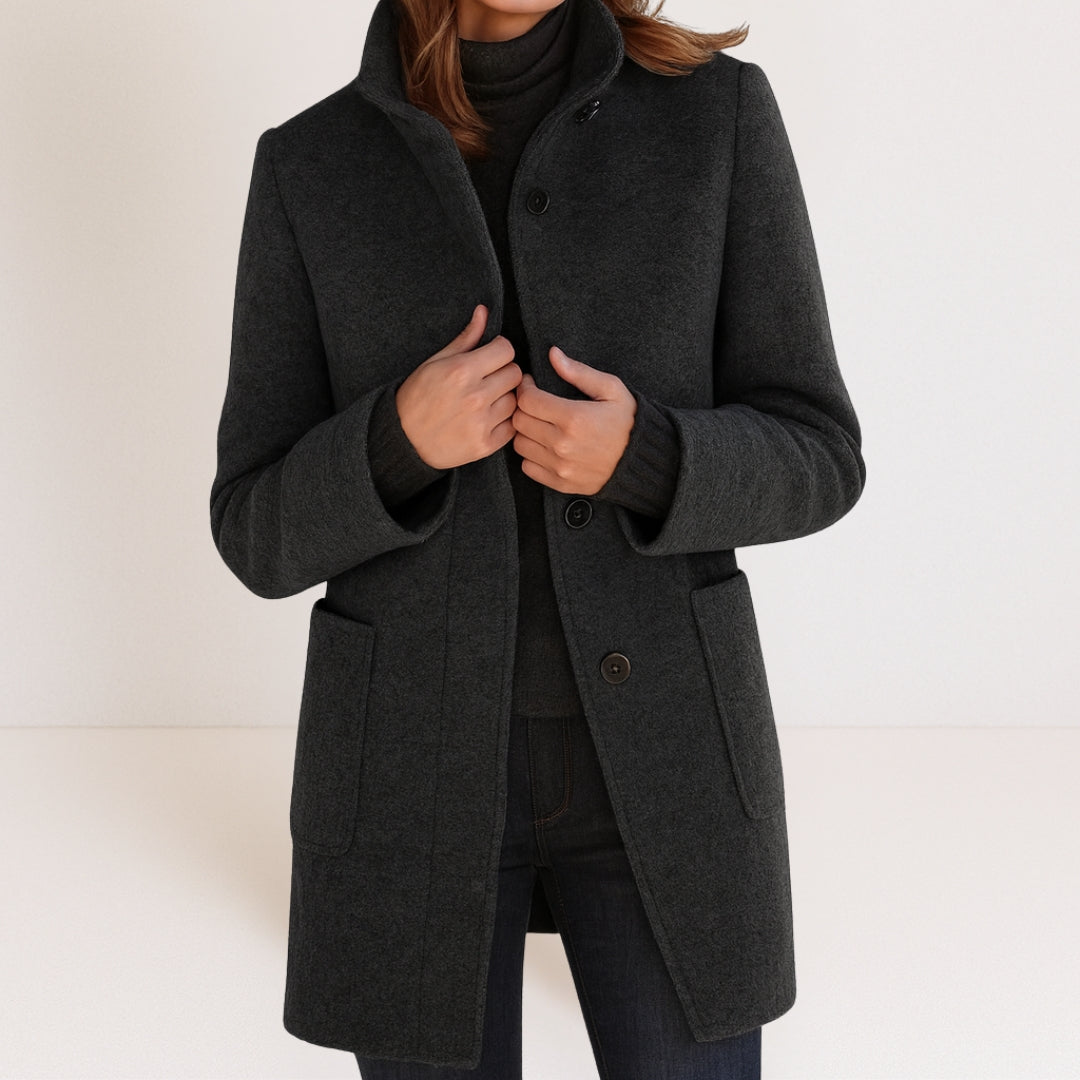 Diane | Coat D’Hiver Elegant - Green