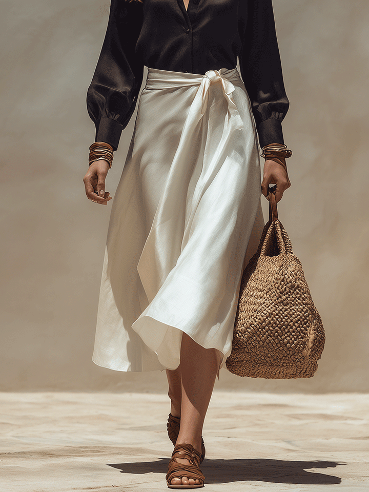 Cora | Simple Chic Raso Blouse & Wrap