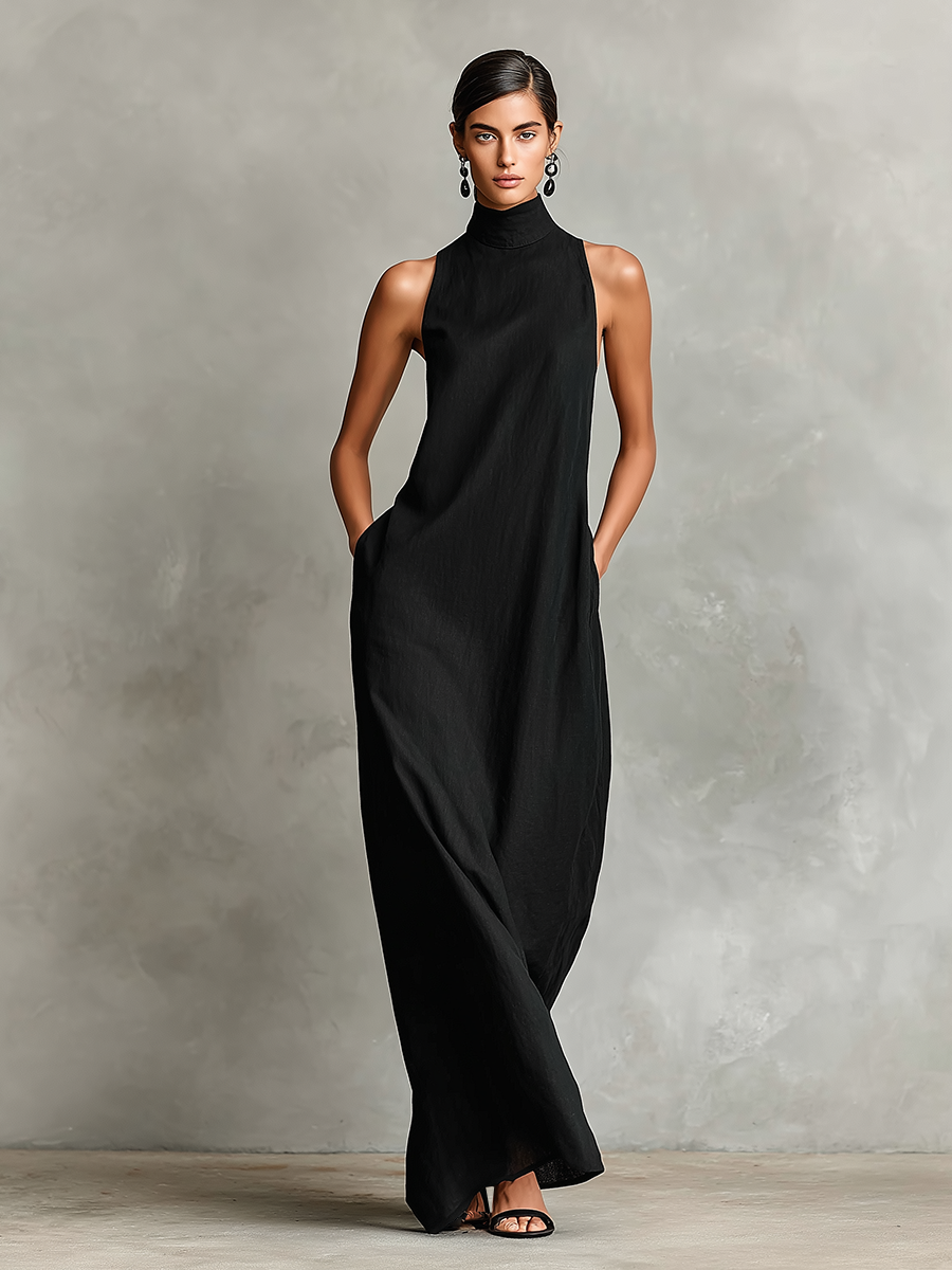Caterina | Minimalist Lungo Dress