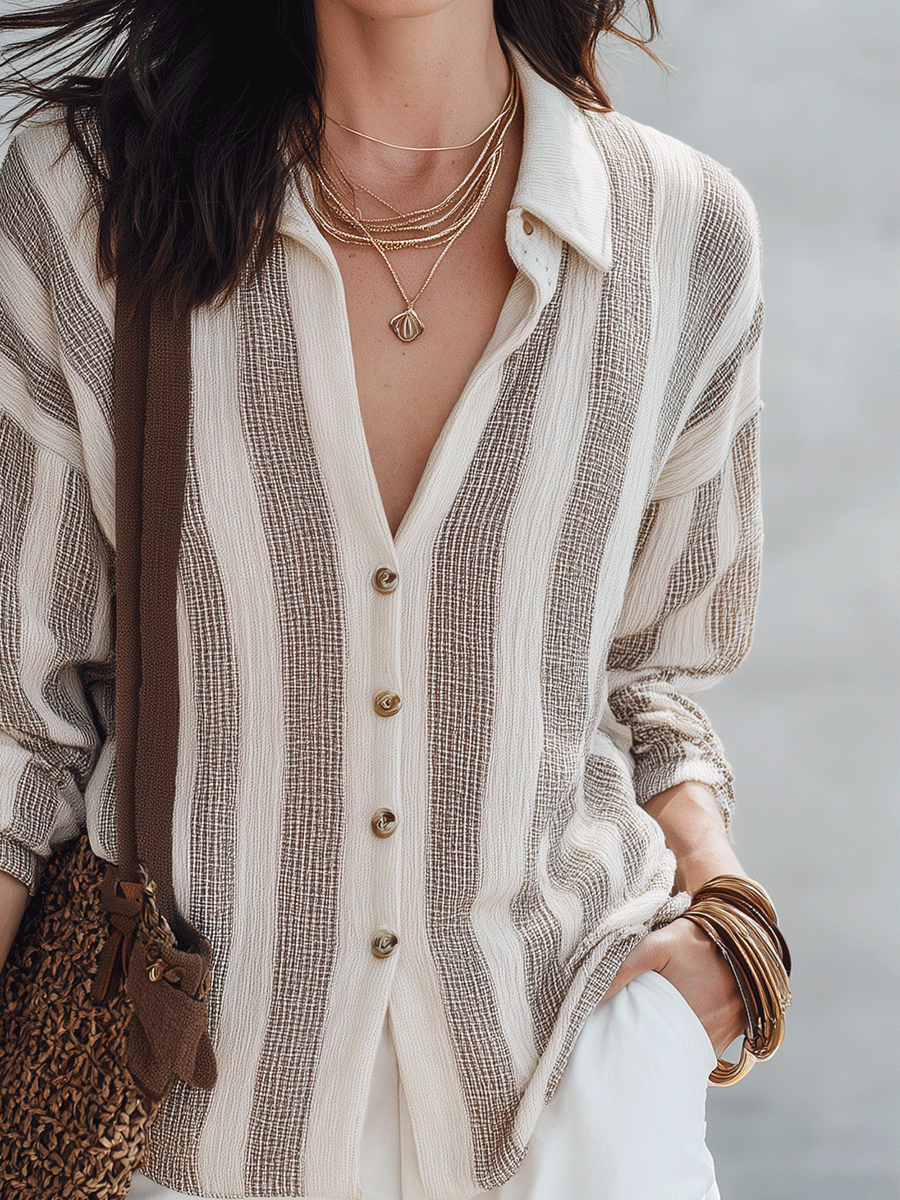 Lucy | Waffle-Knit Boho Corto Completo