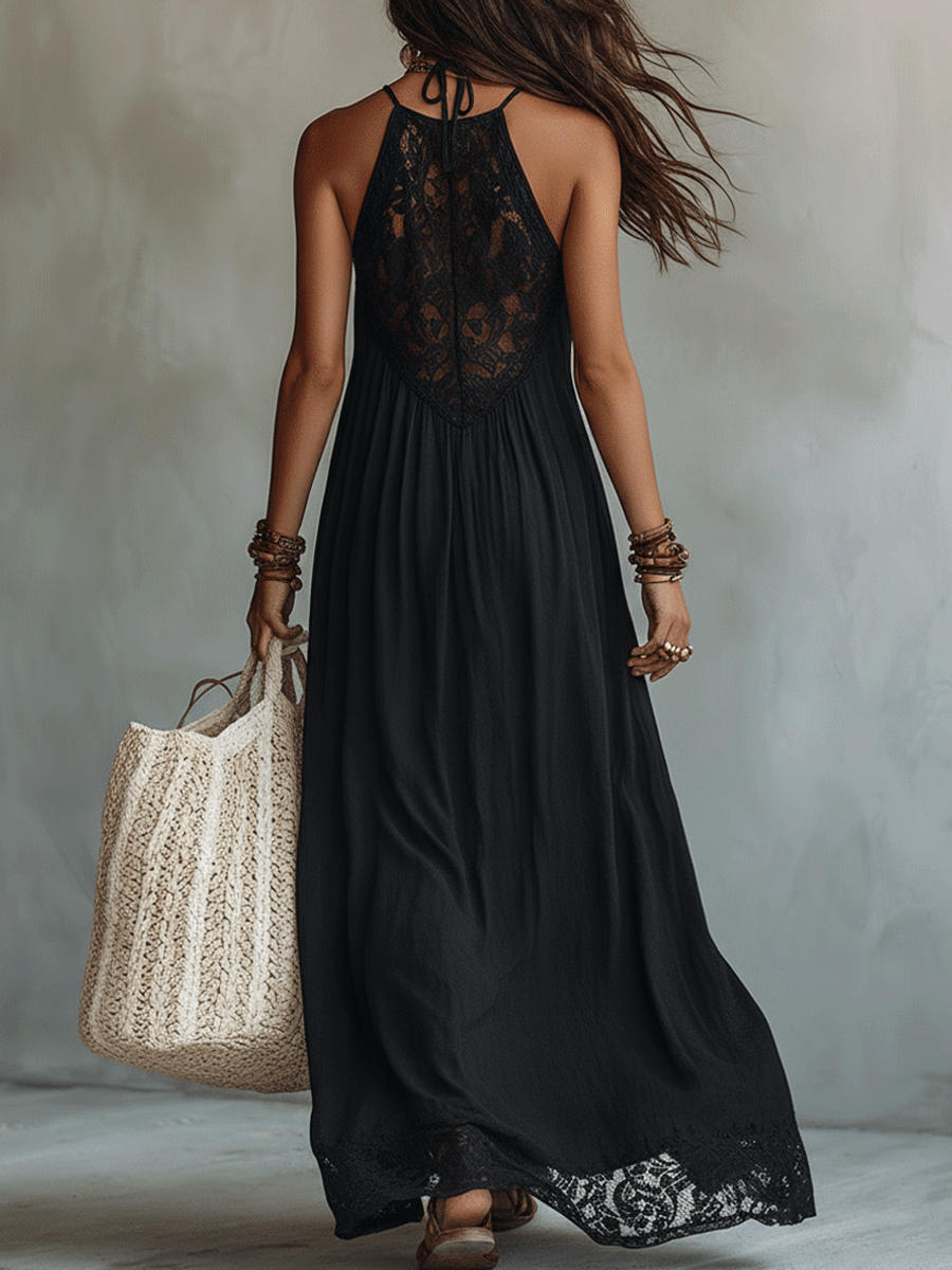 Esme | Maxi Dress Drappeggiato Sleeveless