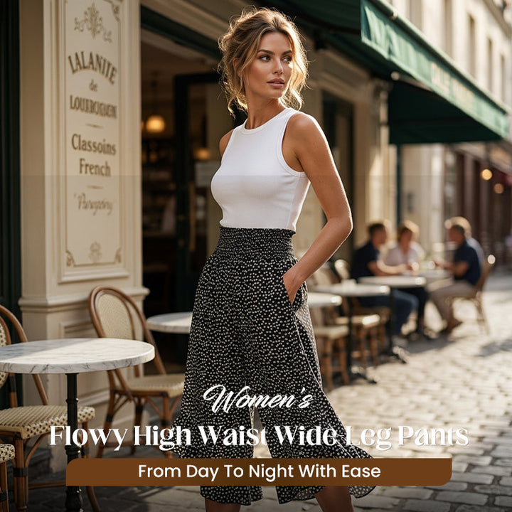 Augusta | Flowy High Waist Pants