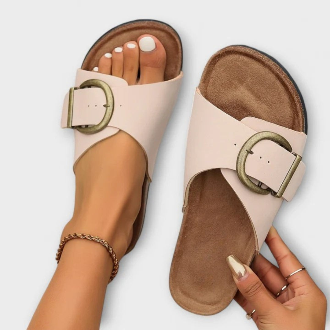 Ayasha | Sandals - Beige
