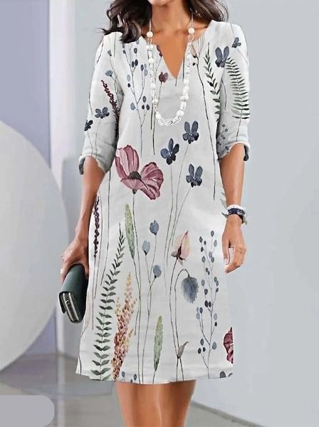 Eleanor | Dress Floral Layered