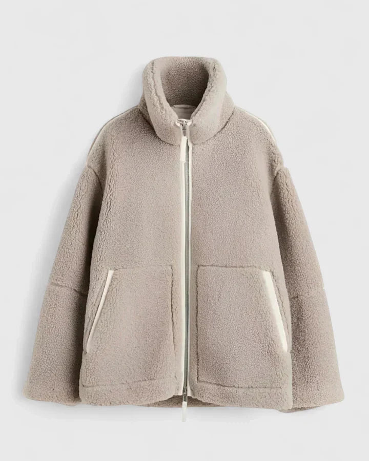 Tia | Comfortable Jacket - Cream