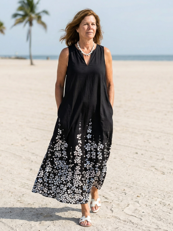 Elowra | Maxi Dress Brezza Notturna