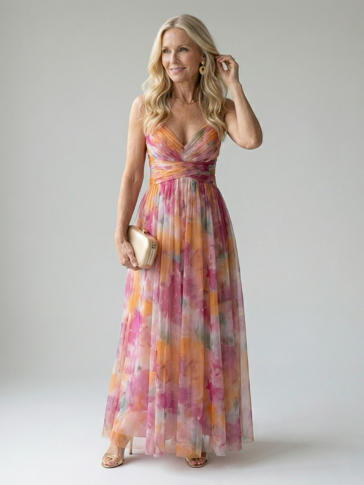 Thomasine | Soft Wrap Maxi Dress