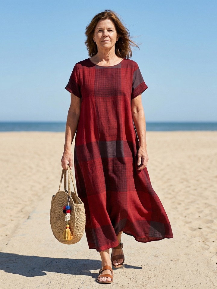 Alaia | Dress Midi a Linea Comfortable