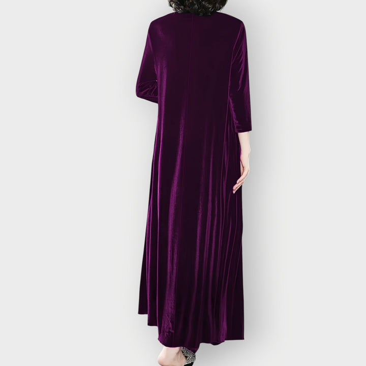 Vexalia | Maxi Dress Flowy in Velvet Lussuoso