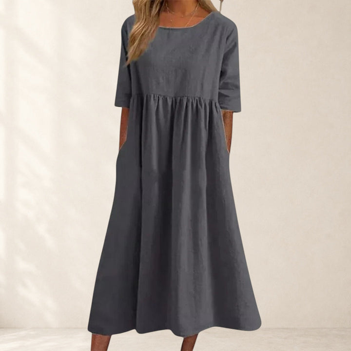 Haisley | Elegant Short-Sleeved Dress