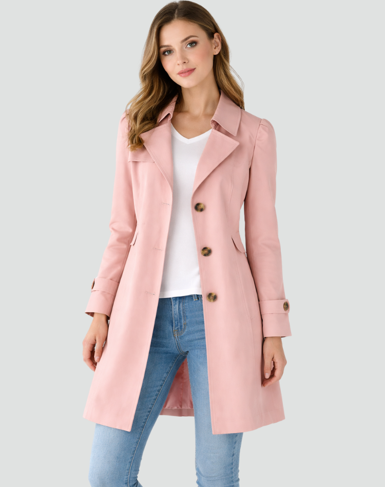 Gabrielle | Tranchée Coat Classic À Revers - 