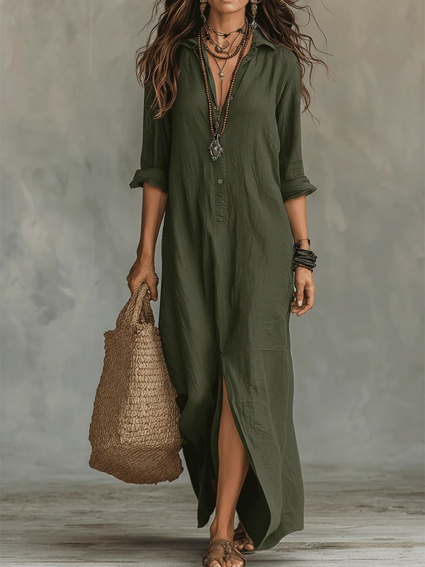 Alessia | Lungo Shirt Dress