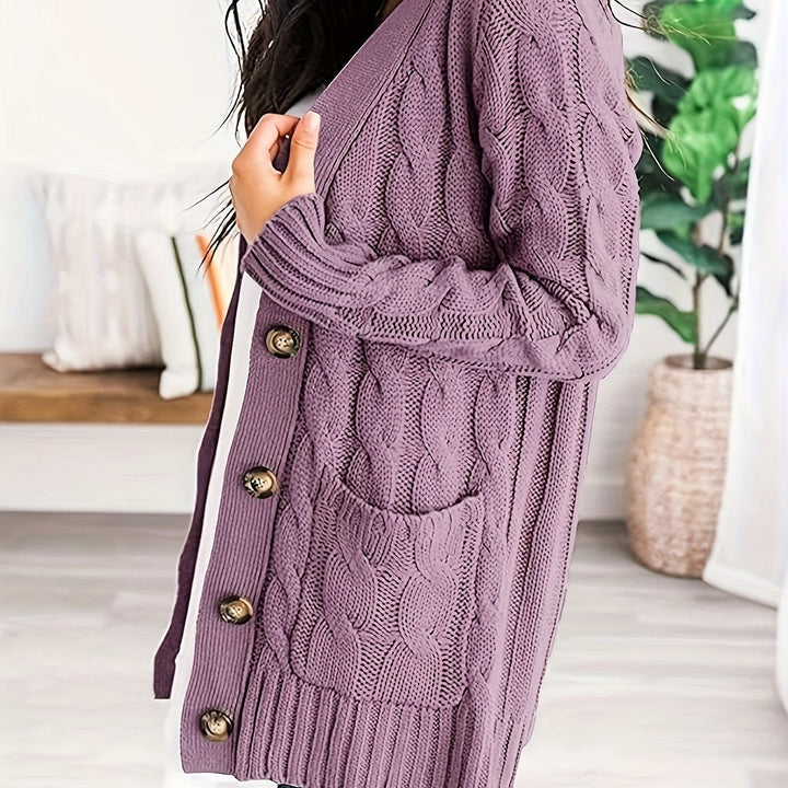 Cecile | Vest Tricot Chic - Grey