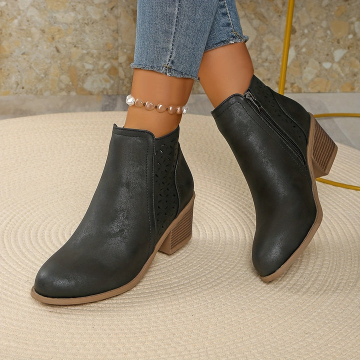 Agnès | Breathable Long-Lasting Comfort Ankle Boots