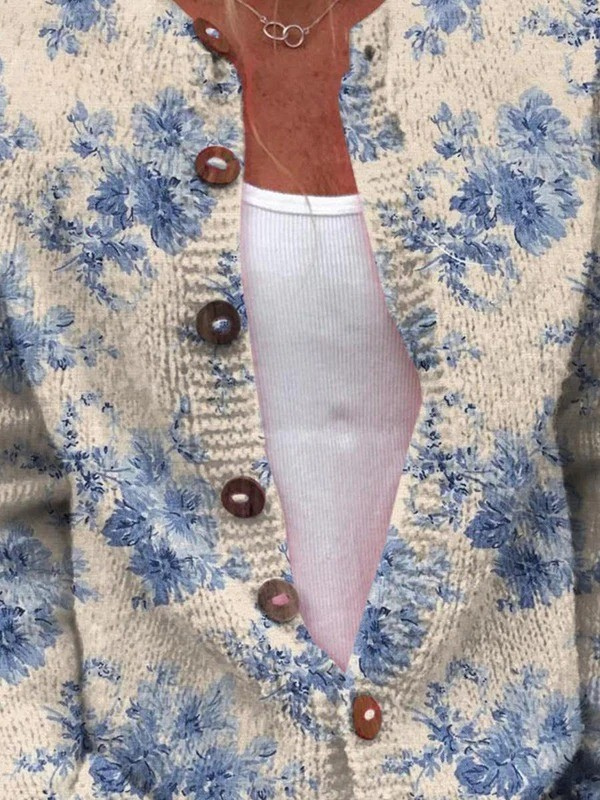 Daysie | Vintage Knit Cardigan Sweater - 