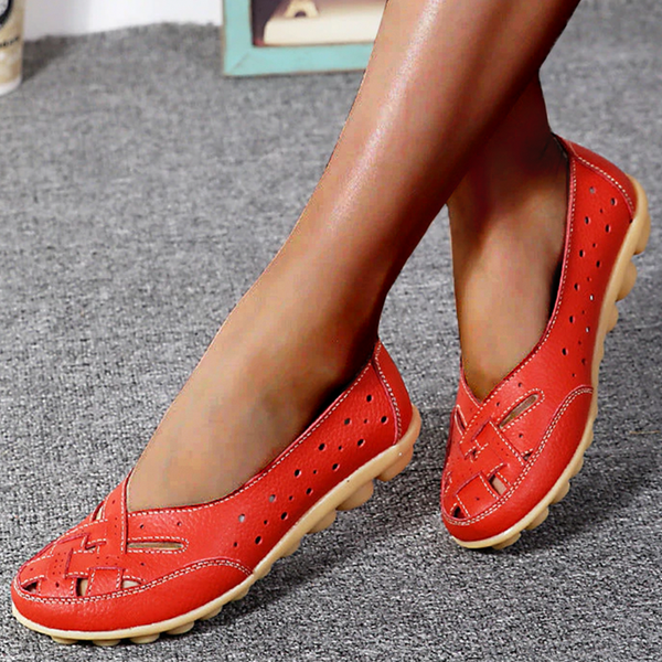 Nadège | Elegant Breathable Leather Loafers