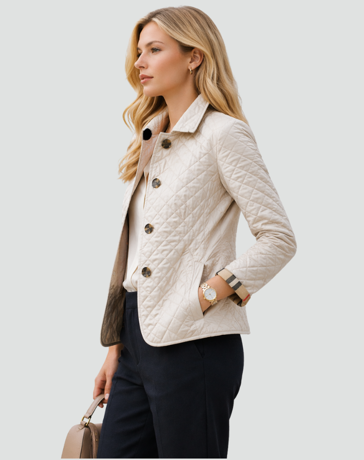 Florence | Jacket Matelassée Boutonnée - 