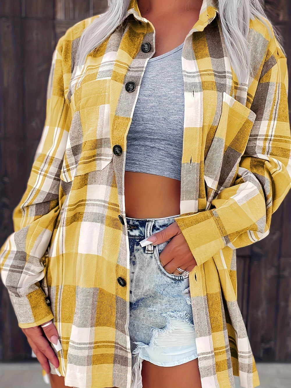 Isabelle | Long-Sleeve Summer Shirt - Pink