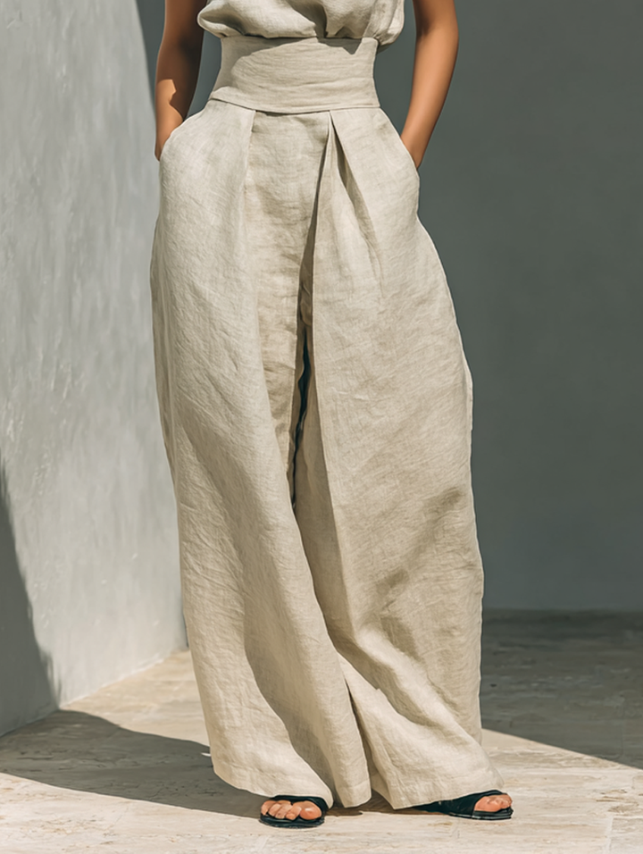 Chloe | Linen Blouse Completo