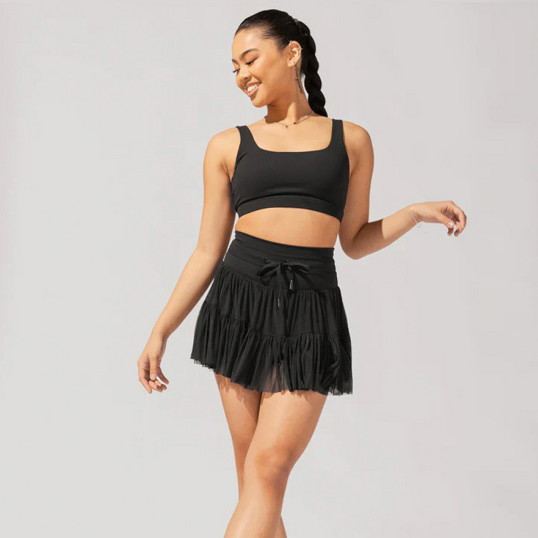 Kalinda | Chic High-Waist Pleated Skort