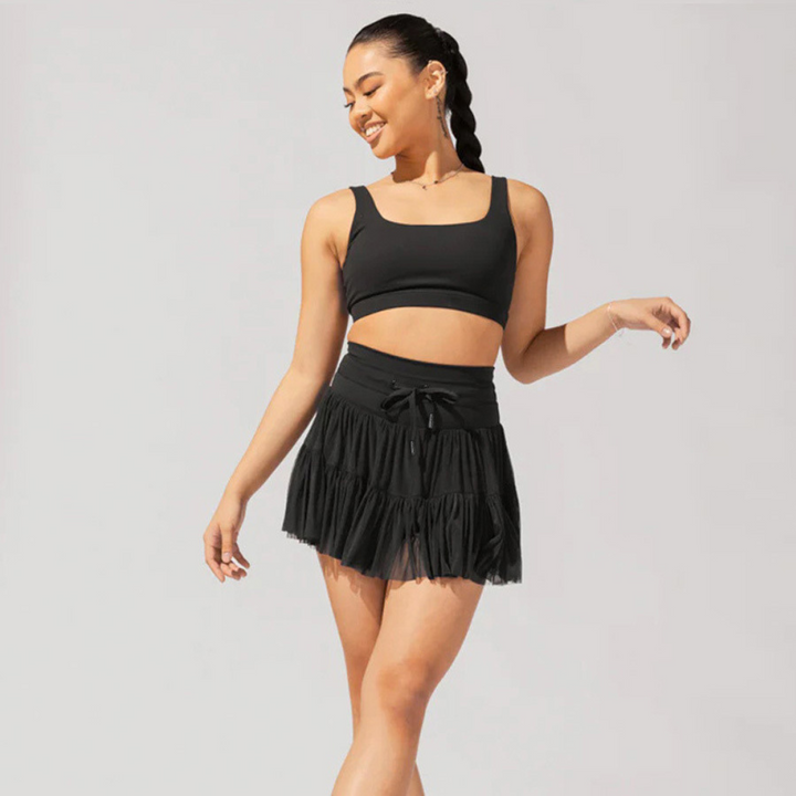 Kalinda | Chic High-Waist Pleated Skort