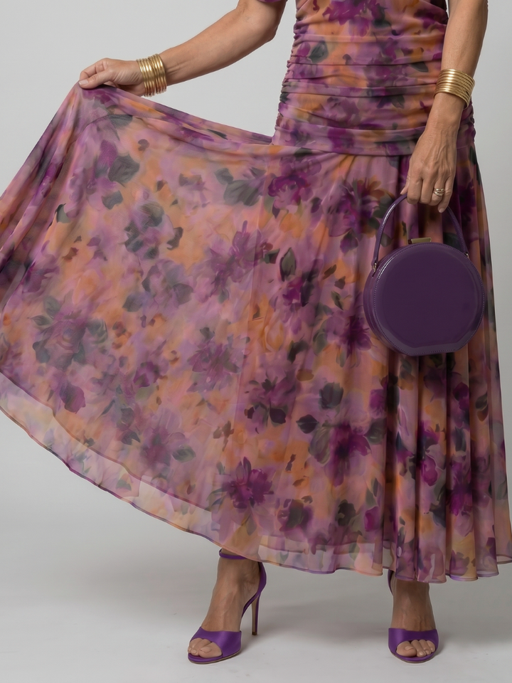 Zenaide | Off Shoulder Midi Dress