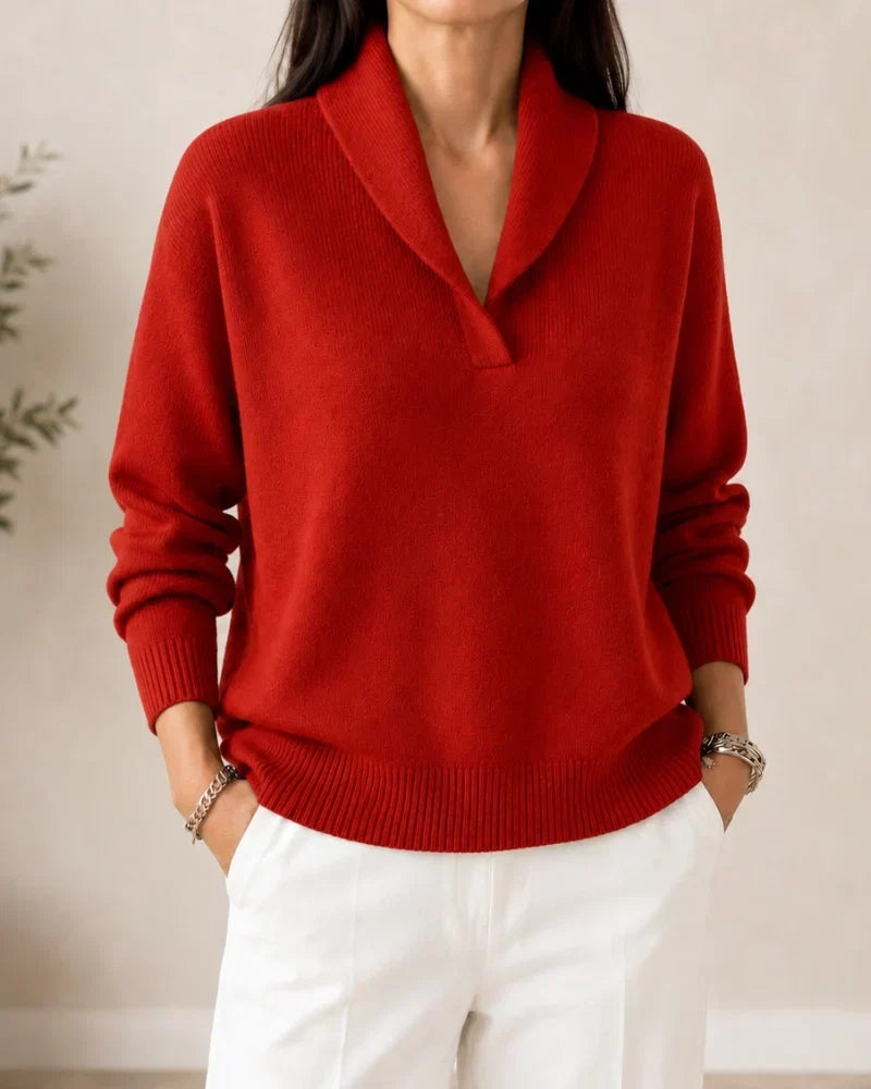 Antonine | Soft V Neck Sweater - 