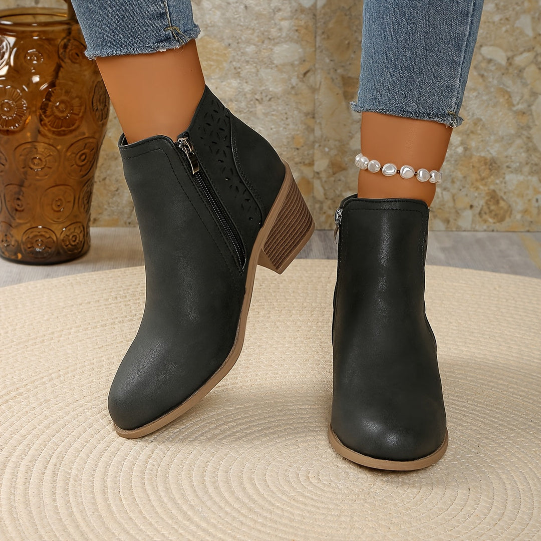 Agnès | Breathable Long-Lasting Comfort Ankle Boots