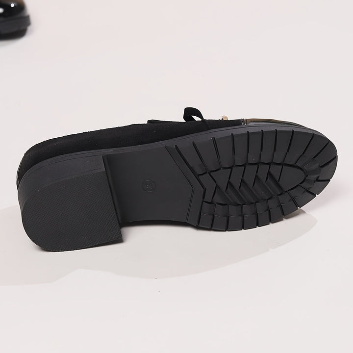Camille | Comfort Loafers with Patent Toe