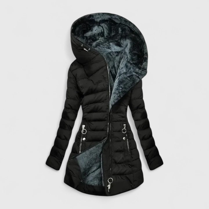 Cassiora | Comfortable Coat - Black