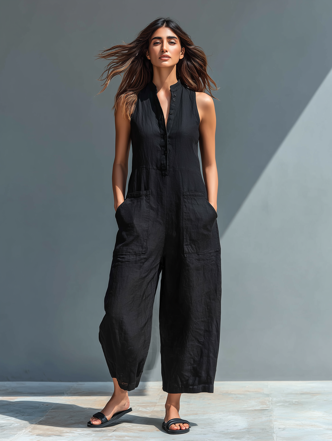 Lucille | Chic Sleeveless Jumpsuit
