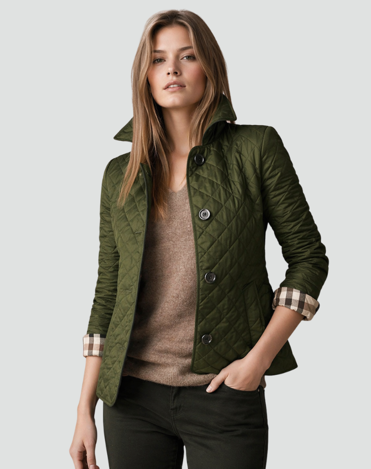 Florence | Jacket Matelassée Boutonnée - 